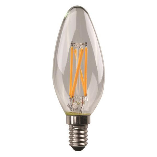 ΛΑΜΠΑ LED ΚΕΡΙ CROSSED FILAMENT 6.5W 806lm E14 3000K 220-240V DIMMABLE