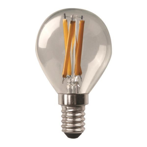 ΛΑΜΠΑ LED ΣΦΑΙΡΙΚΗ CROSSED FILAMENT 4.2W 480lm E14 3000K 220-240V