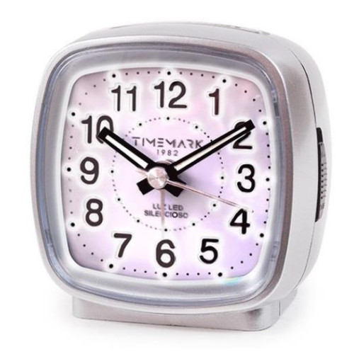 Αναλογικό Ρολόι (ασημί)