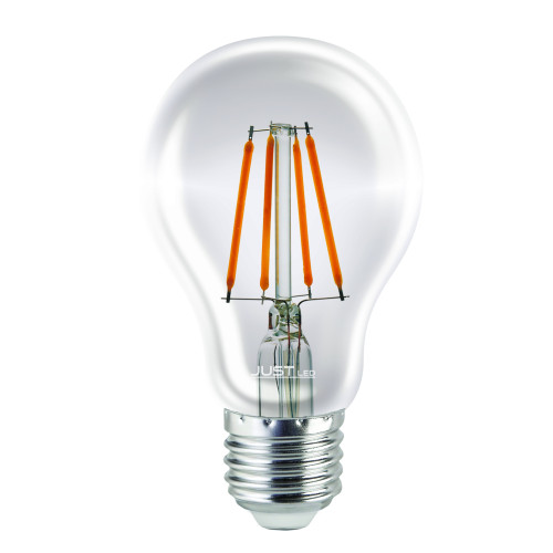 JUST LED JUSTLed-LED Filament Ε27 Α60 10W 3000K Θερμό Dimmable (B276010201)